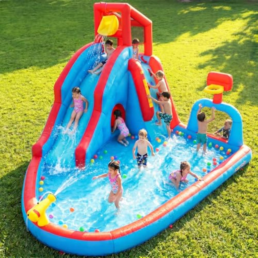 Kids Outdoor Water Slide - Parc aquatique gonflable pour enfants avec