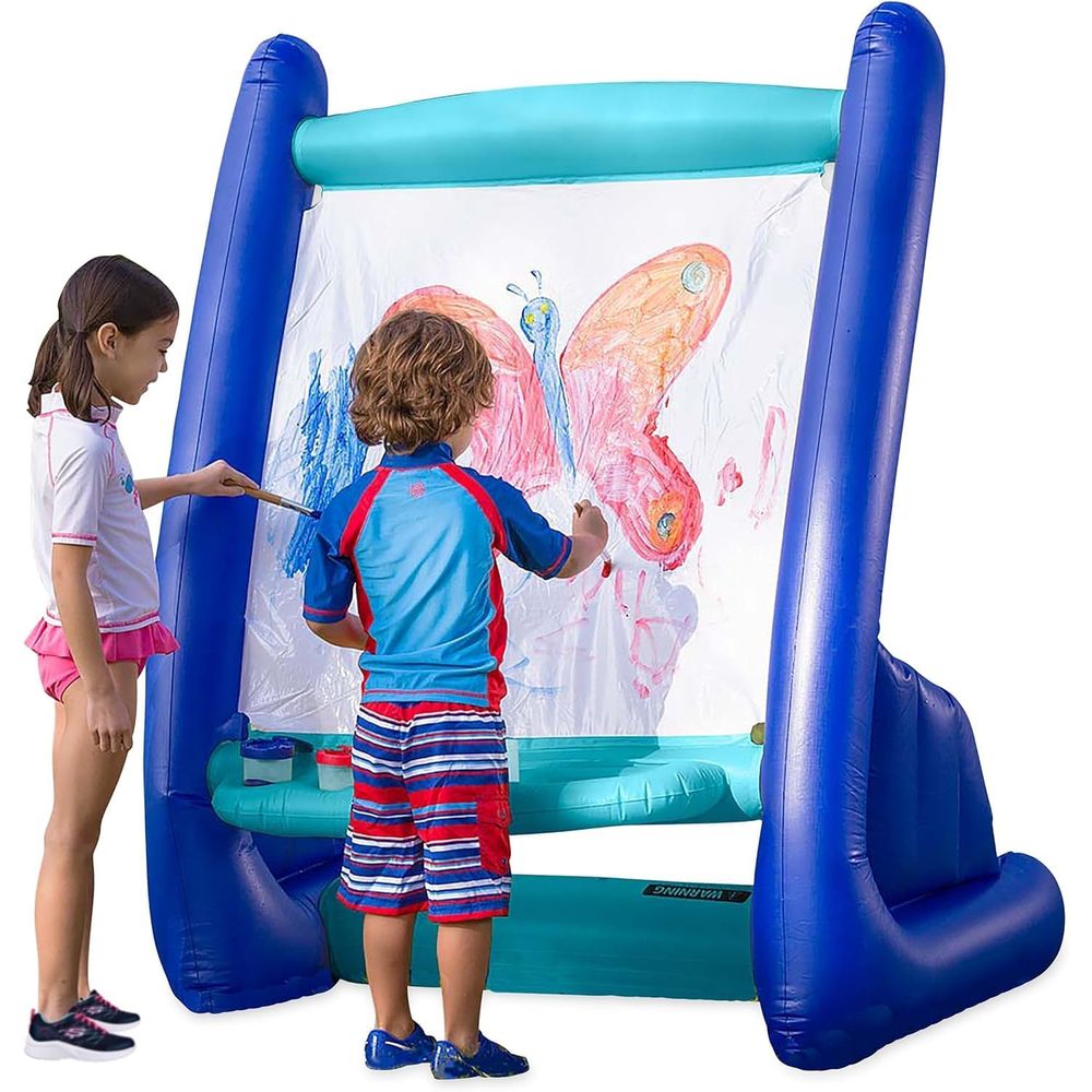 Kids Outdoor Easel - Chevalet d'art, station de peinture extérieure