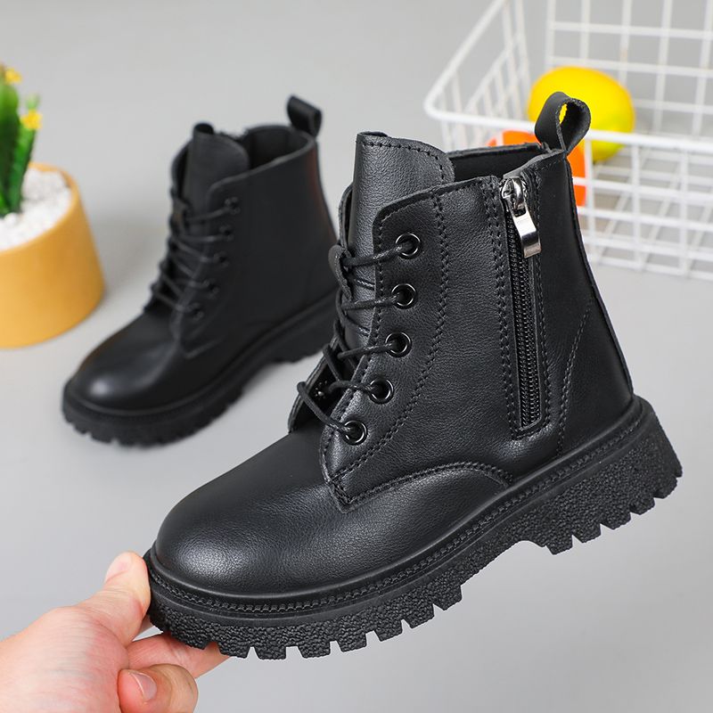 Kids Outdoor Zipline - Bottes d'hiver antidérapantes pour enfants, bottes