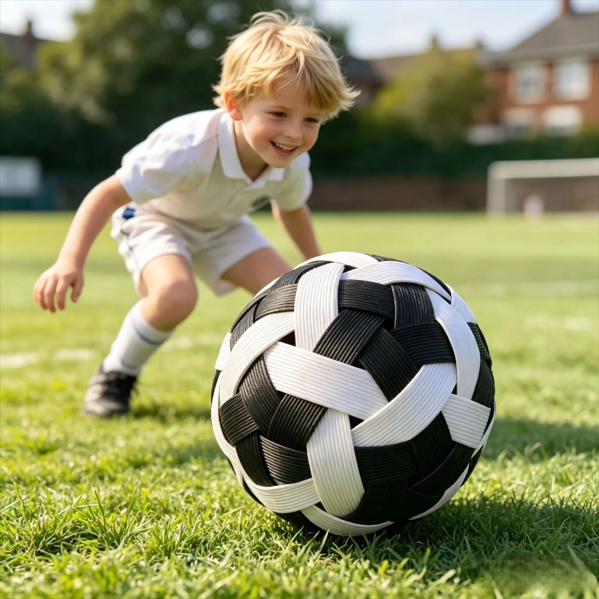 Outdoor Games For Kids - Ballon de Sepak Takraw en rotin