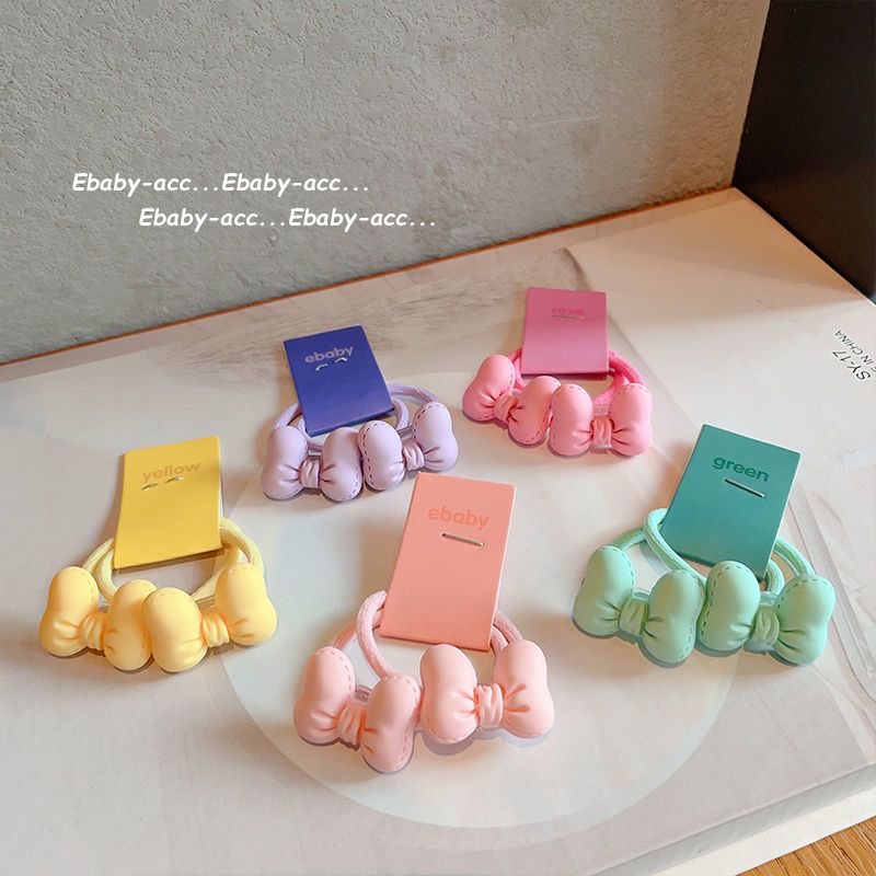 Kids Outdoor Decor - 5 attaches pour cheveux avec nœud