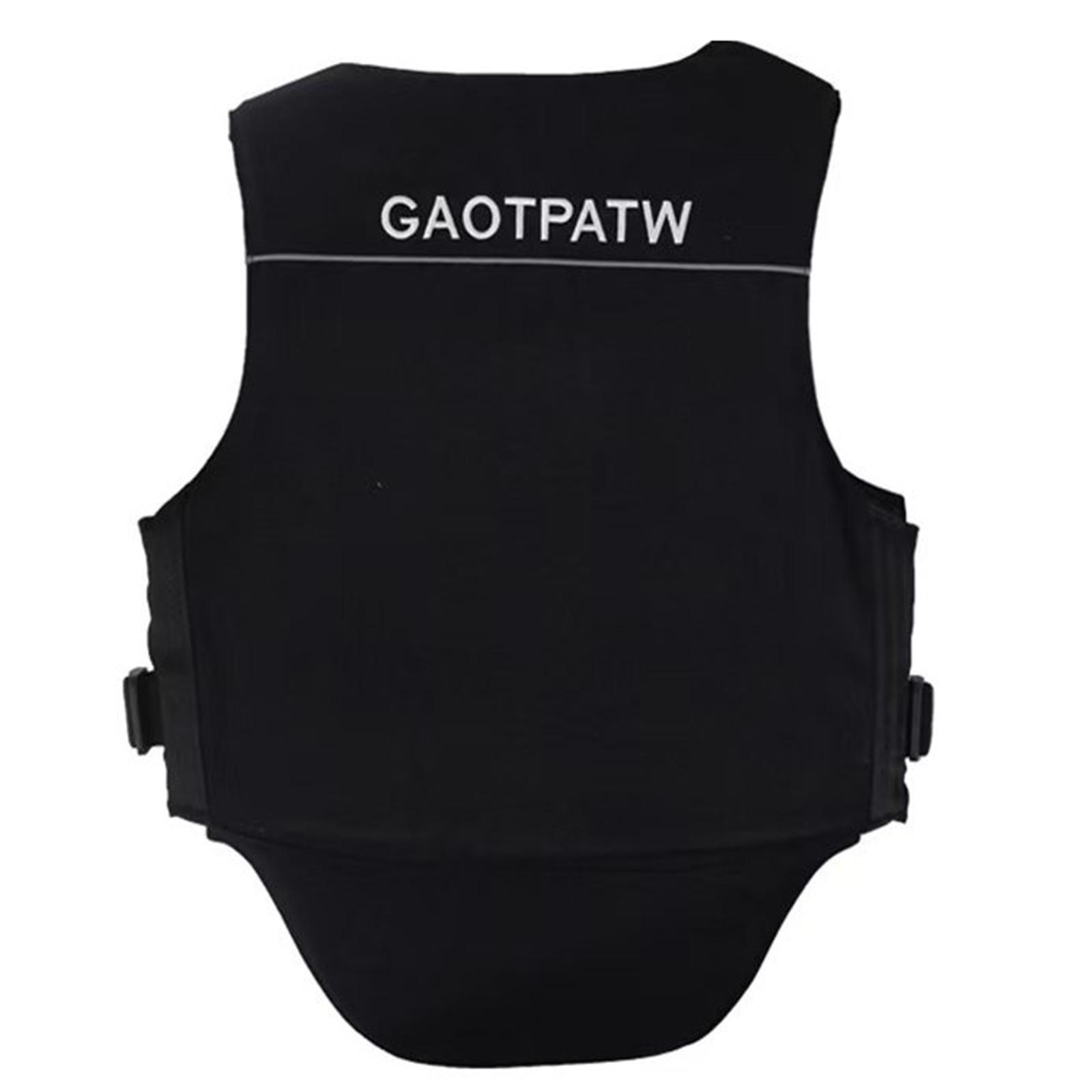 Kids Outdoor Vest - Gilet d'équitation en tissu maillé rembourré,