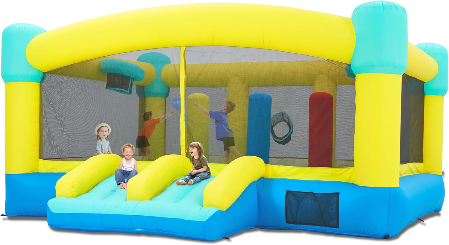 Kids Outdoor Slide - Grande structure gonflable, château gonflable de