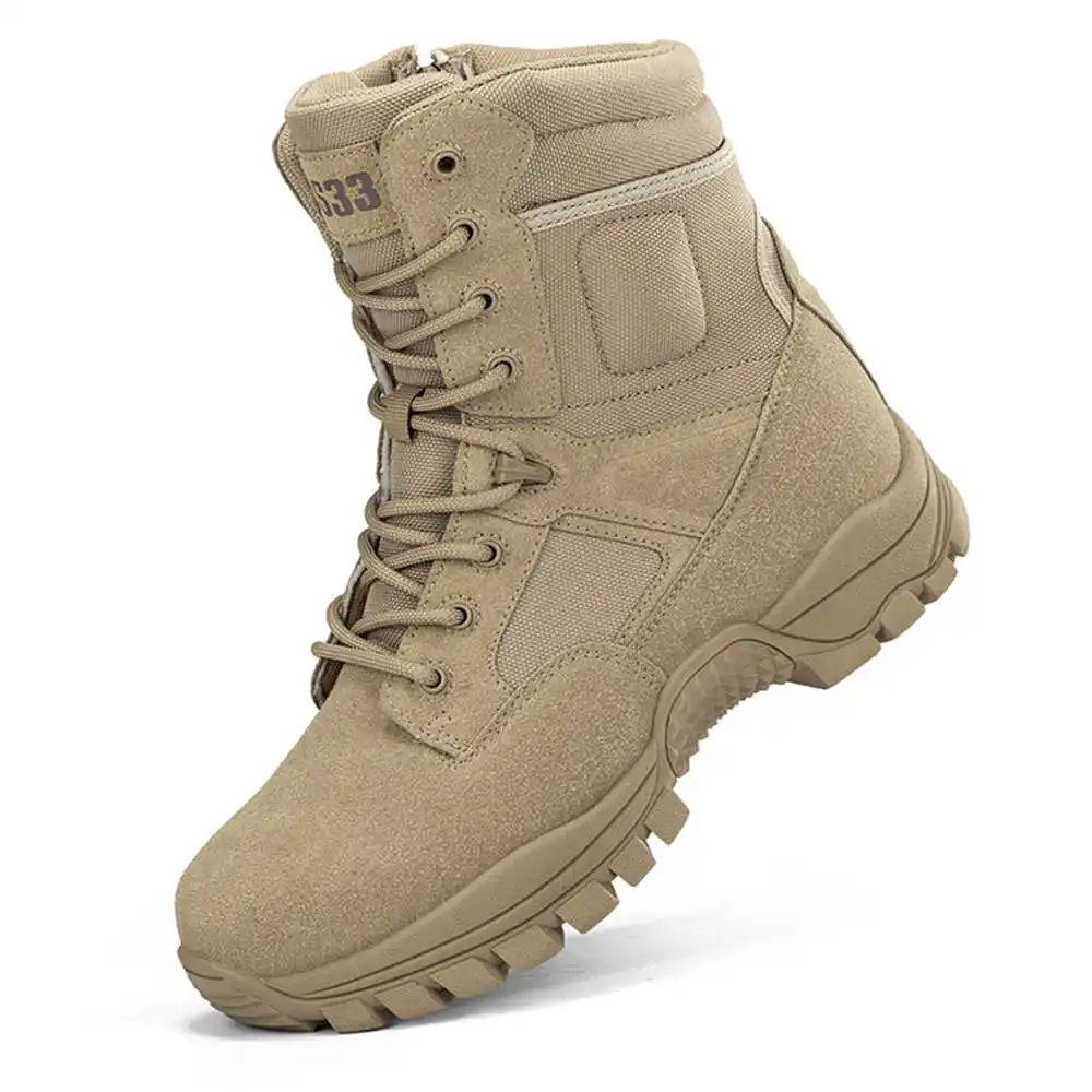 Kids Outdoor Ideas - Nonald-Bottes de randonnée en cuir véritable