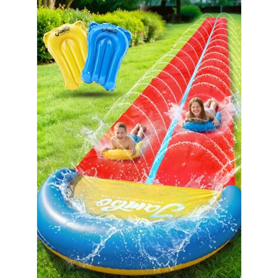 Kids Outdoor Water Slide - Toboggan aquatique d'extérieur pour enfants :
