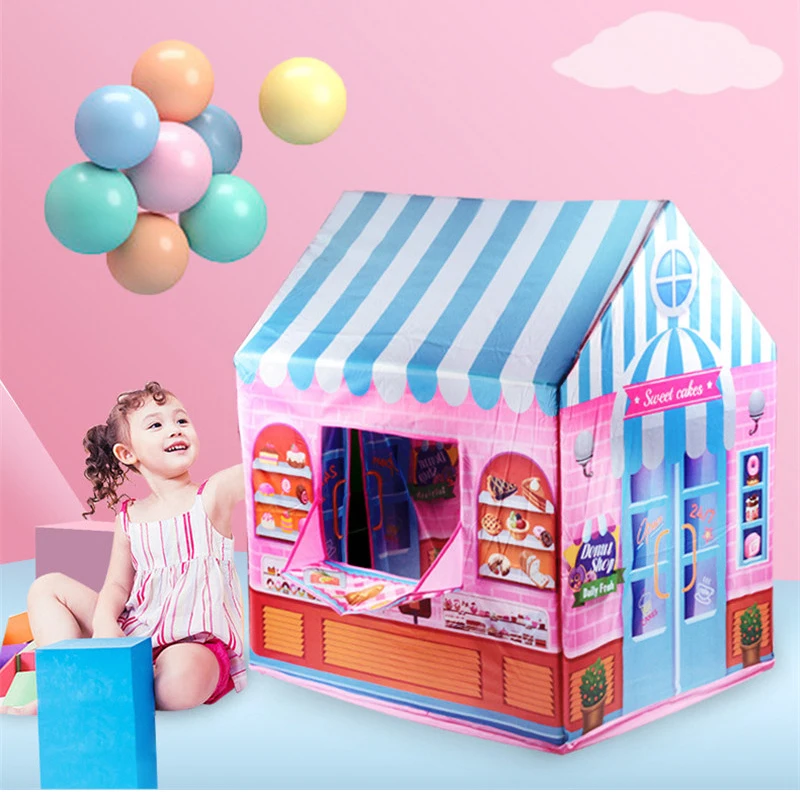 Outdoor Tent Playhouse - Tente de jeu intérieure/extérieure de style