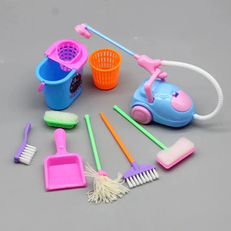 Kids Outdoor Broom - Mini ensemble de jouets de nettoyage
