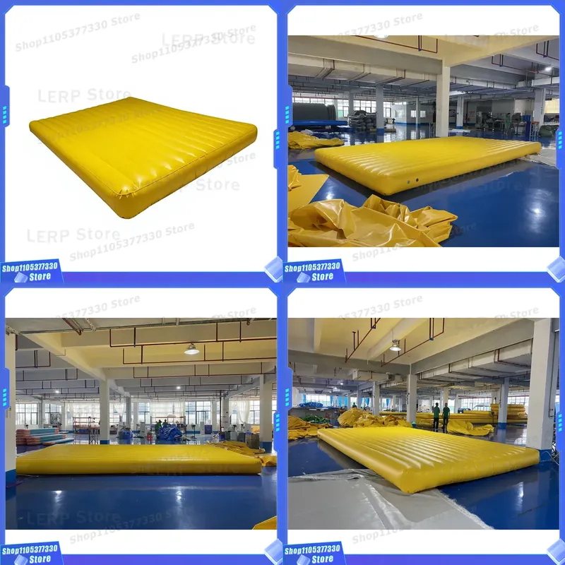 Kids Outdoor Air Quality - Matelas Gonflable Portable pour Gymnastique Extérieure,