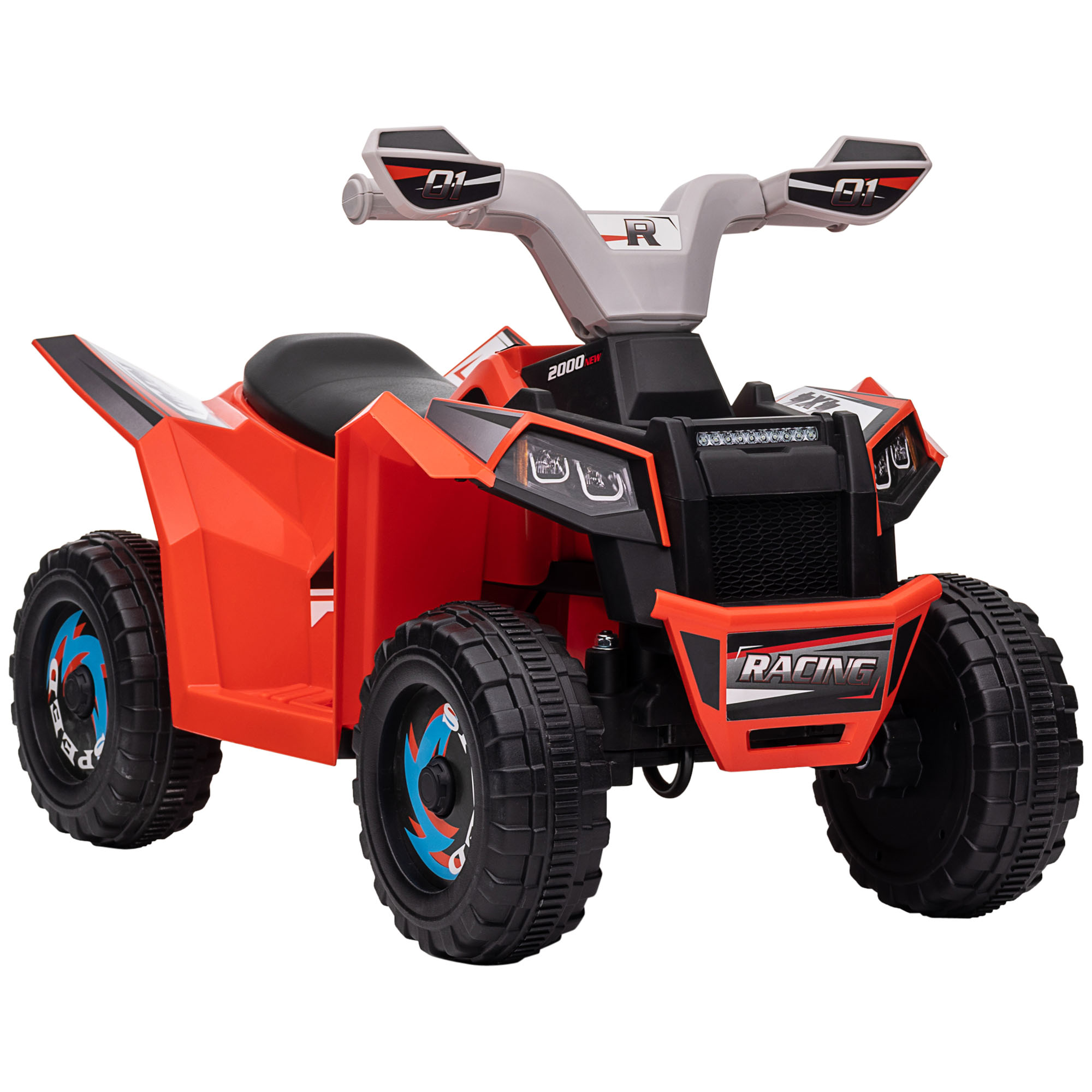 Kids Outdoor Electric Car - Voiture 6V pour enfants, design durable,
