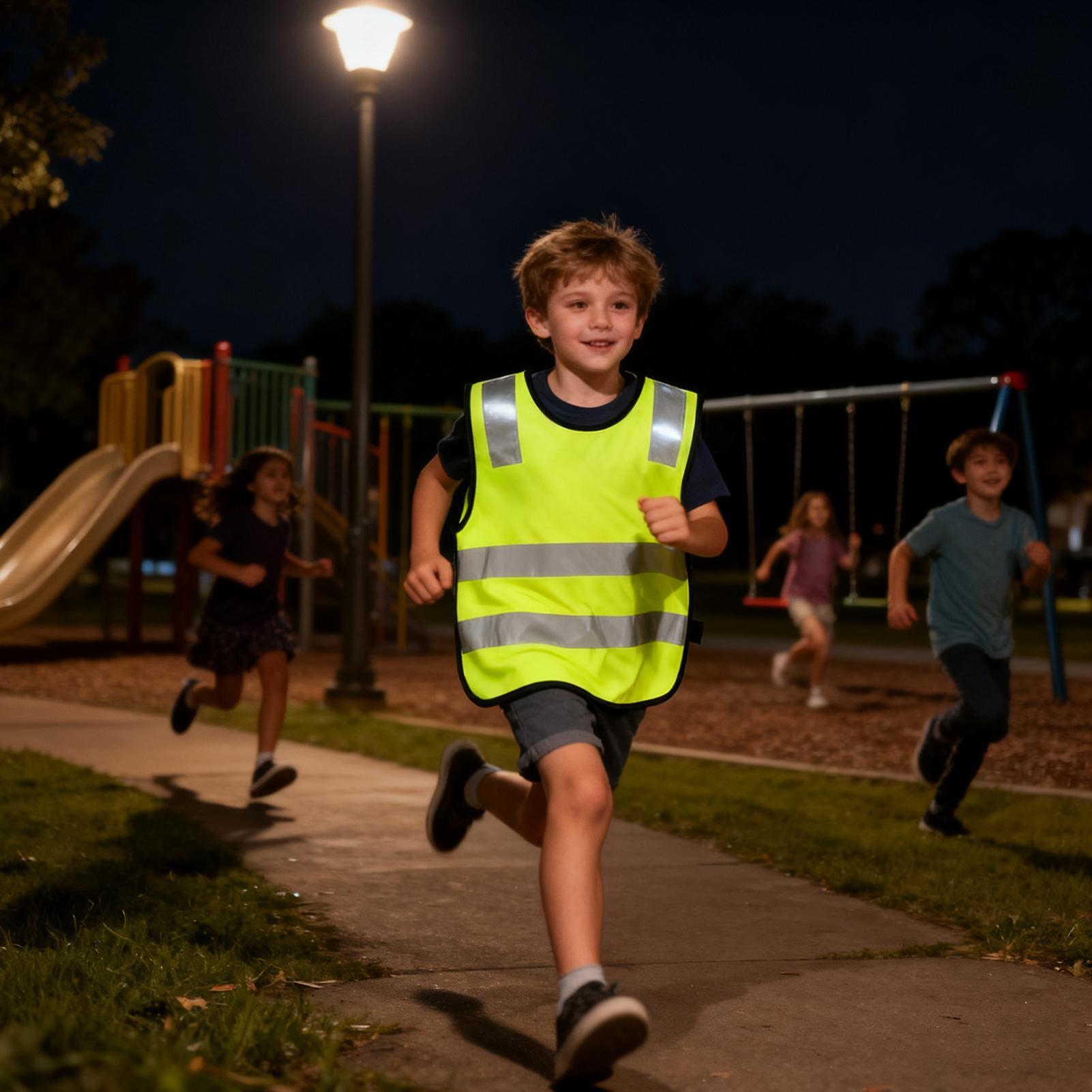 Kids Outdoor Vest - 10 pièces enfants gilet de sécurité