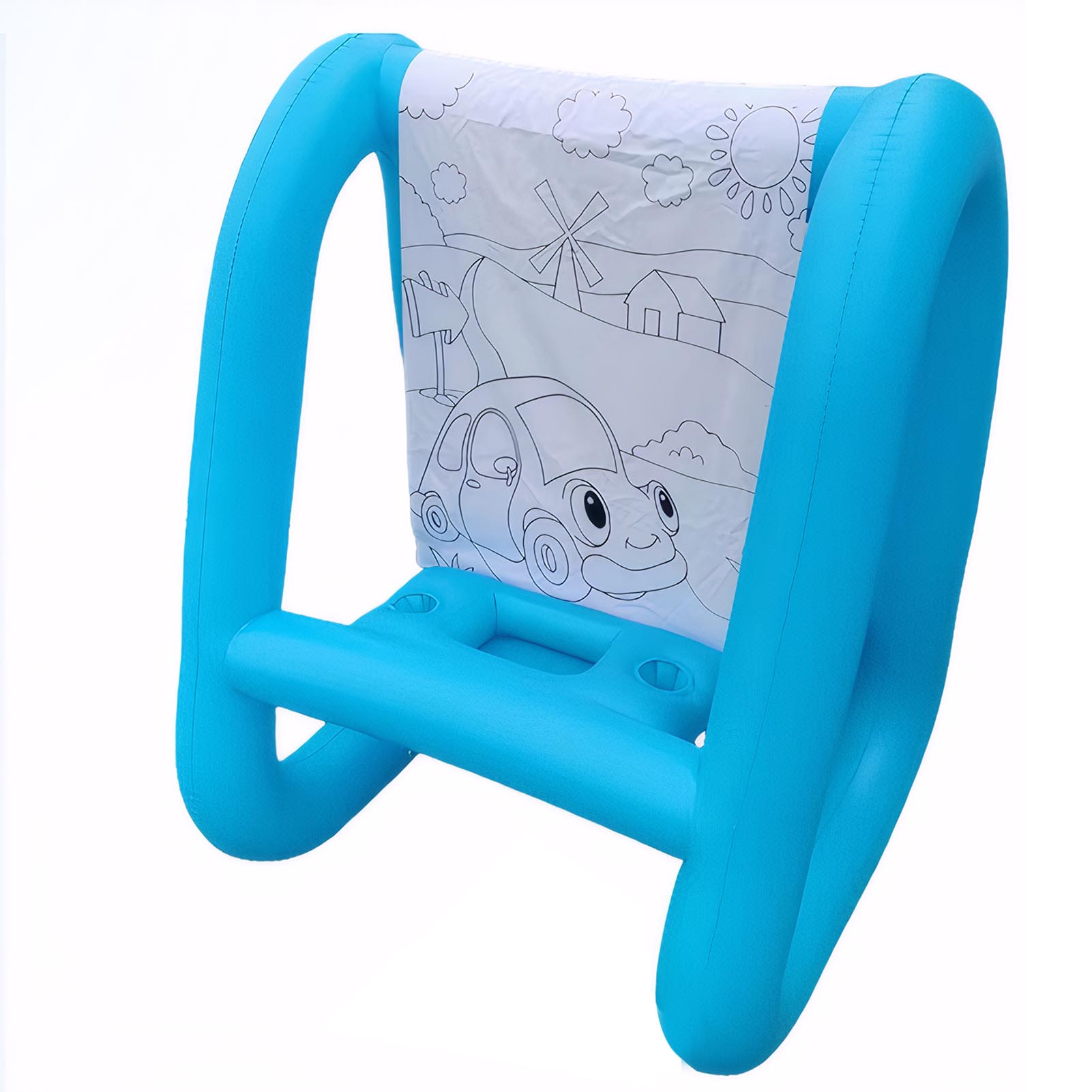 Kids Outdoor Easel - Chevalet vertical d'extérieur pour enfants avec