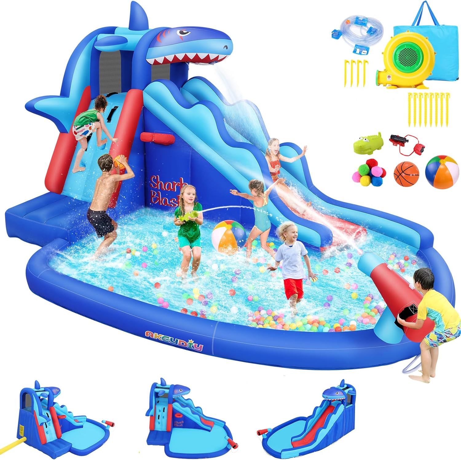 Kids Outdoor Water Slide - Parc aquatique gonflable sur le thème