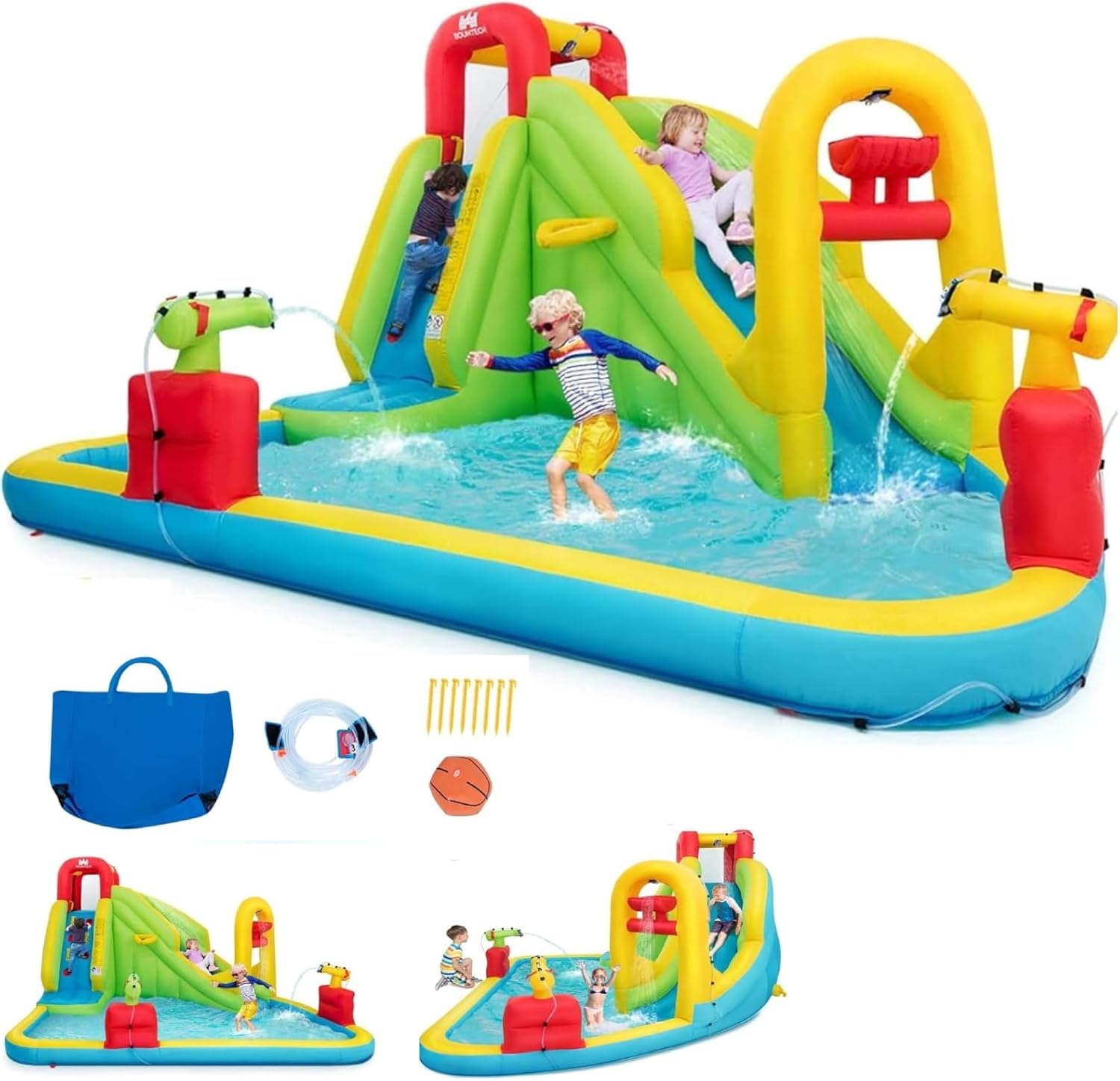 Kids Outdoor Slide - Parc aquatique gonflable géant pour enfants