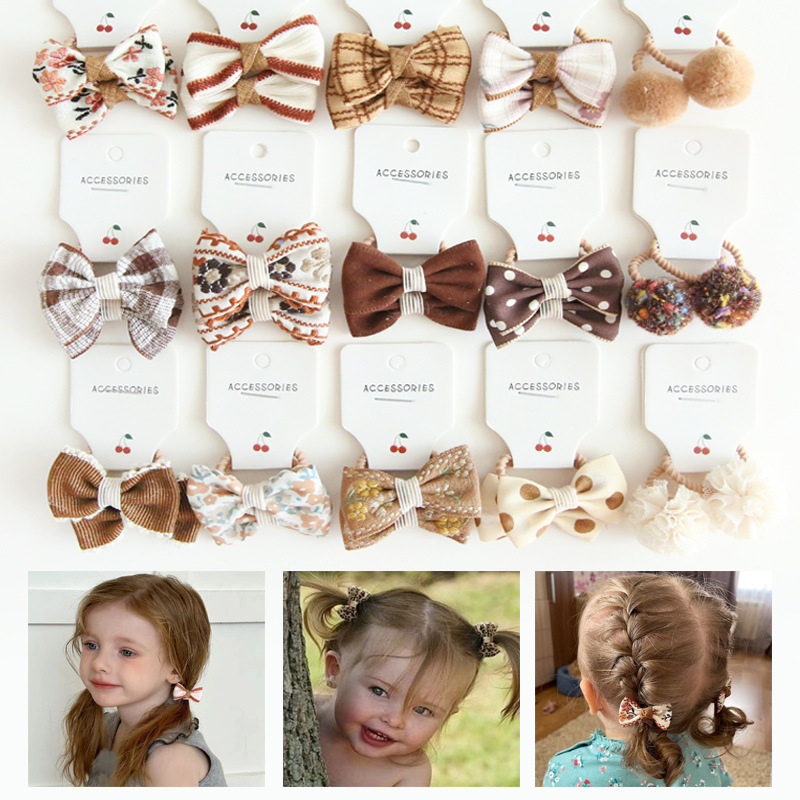 Kids Outdoor Decor - Ensemble de bandeaux élastiques pour enfants,