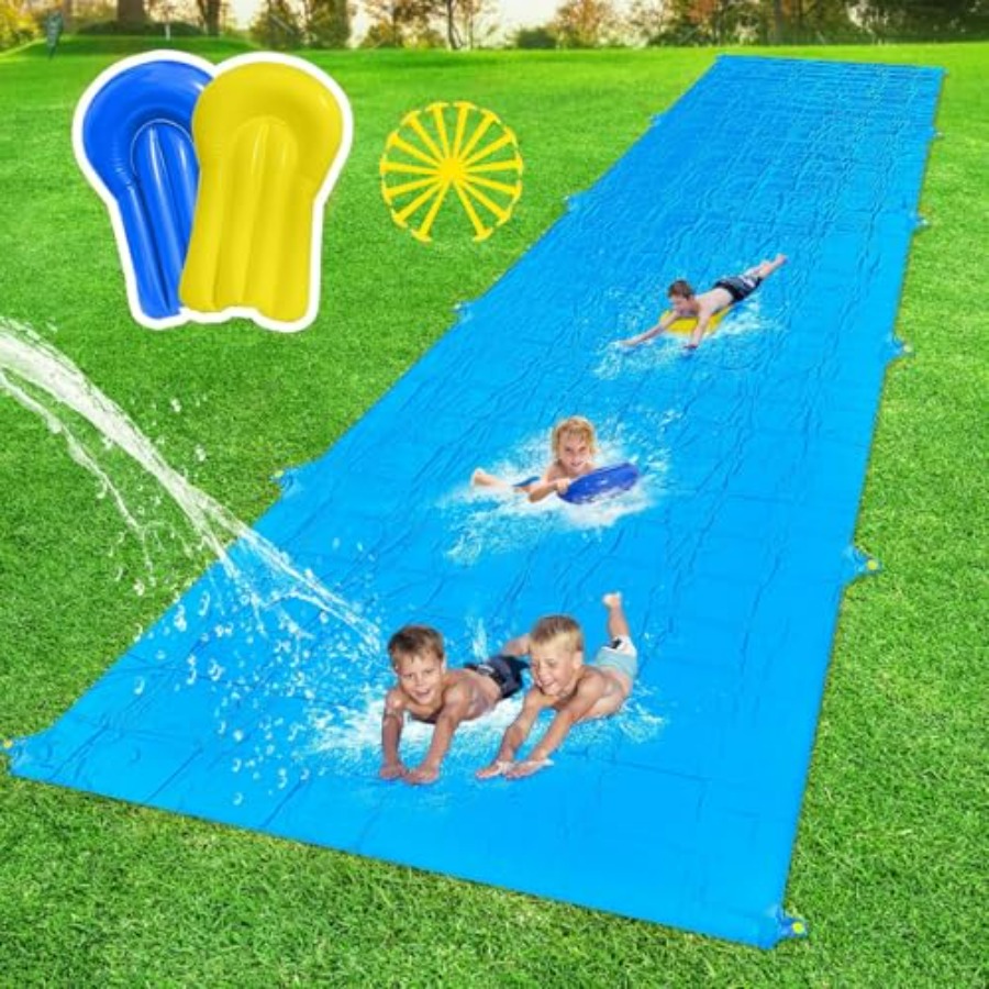 Kids Outdoor Water Slide - Toboggan aquatique d'extérieur pour enfants et