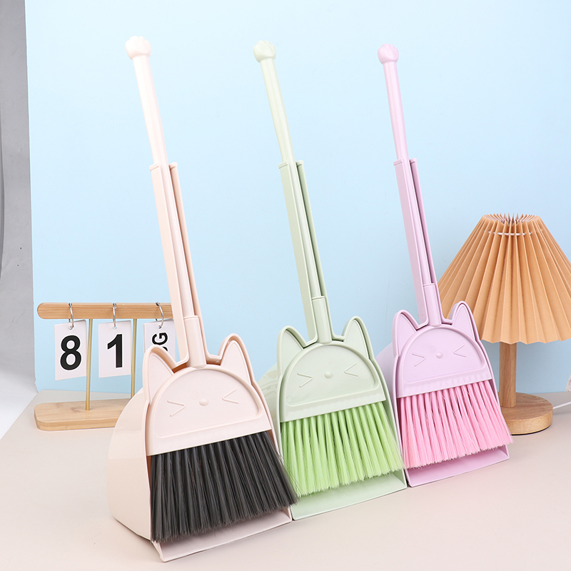 Kids Outdoor Broom - Pelle à poussière de balai pour
