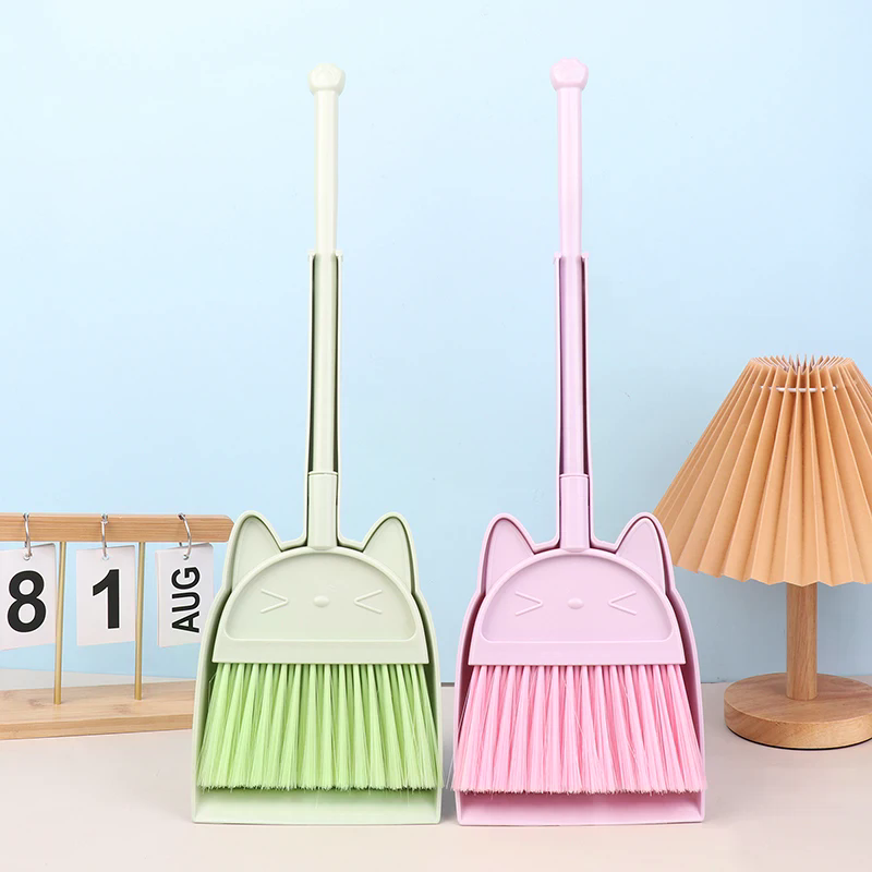 Kids Outdoor Broom - 1 Ensemble de balai et pelle
