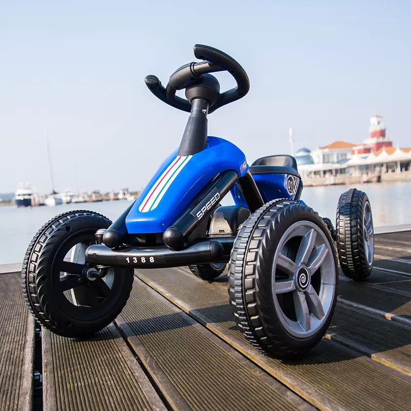 Go Kart Pedal Kids - Kart à pédales pour enfants, double