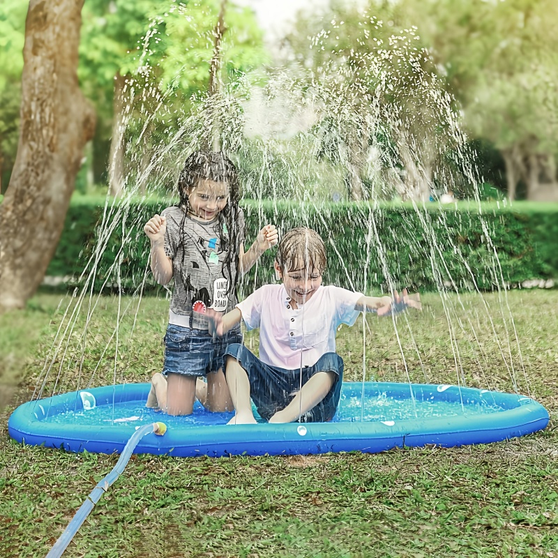Kids Outdoor Mat - Tapis de jeu aquatique gonflable pour
