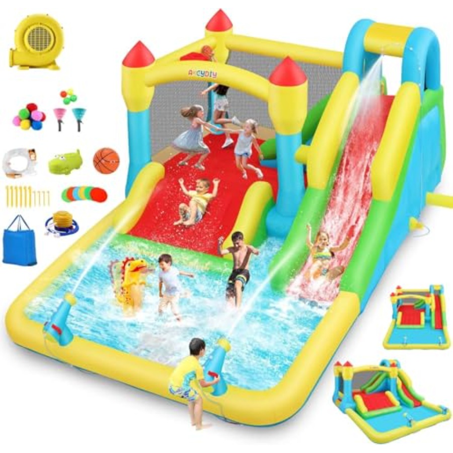 Structure gonflable aquatique  - Kids Outdoor Water Slide avis et prix