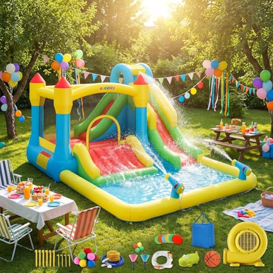 Structure gonflable aquatique  - Kids Outdoor Water Slide avis et prix