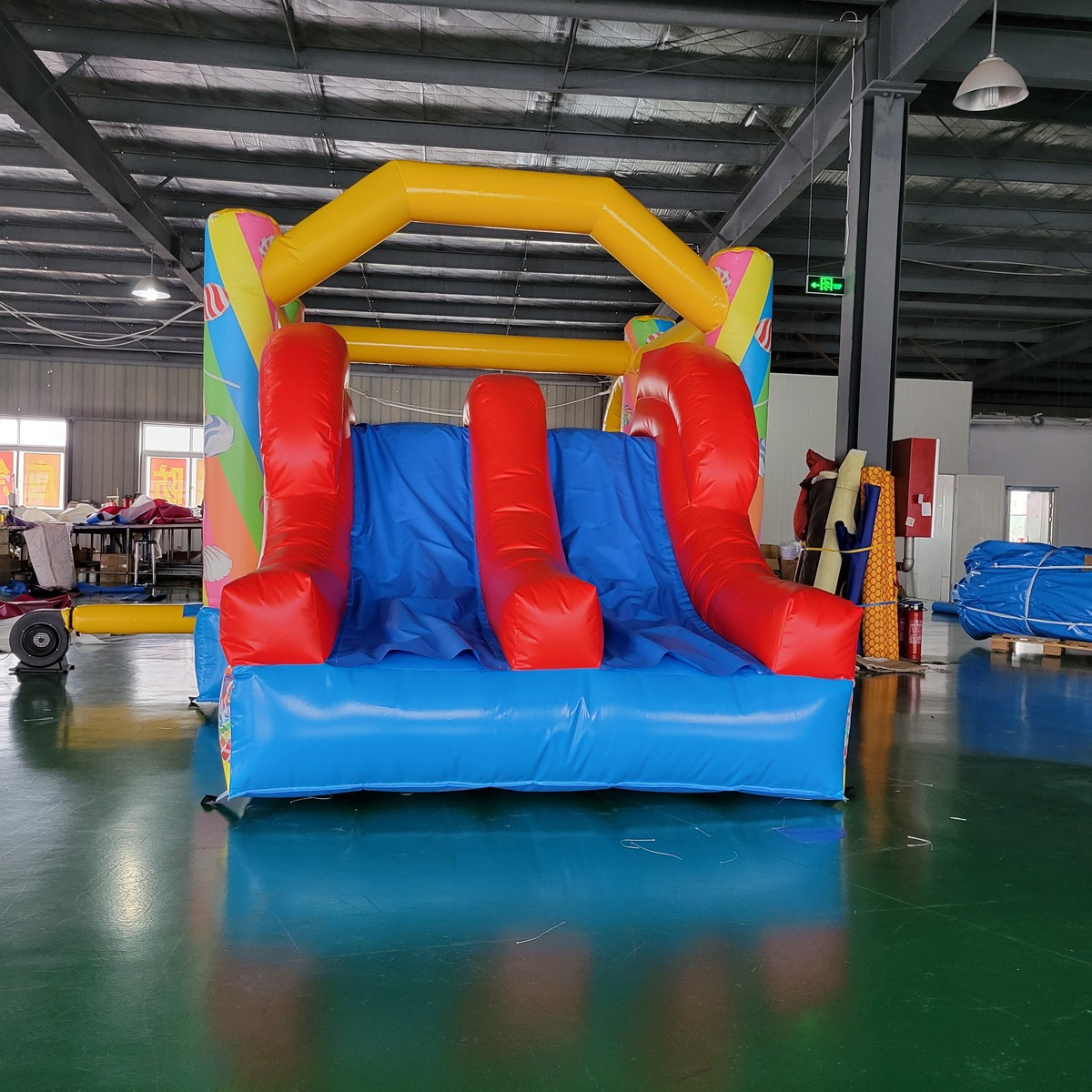 Château gonflable commercial e - Kids Outdoor Slide avis et prix