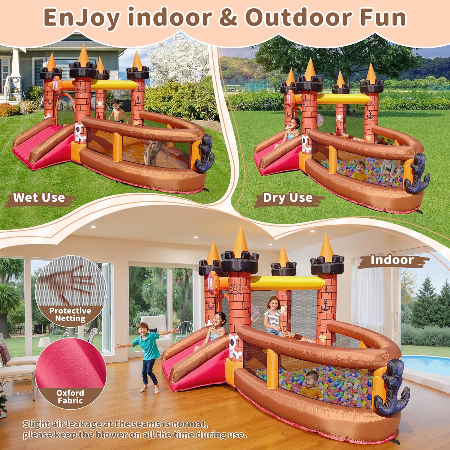 Château gonflable pour enfants - Kids Outdoor Slide avis et prix