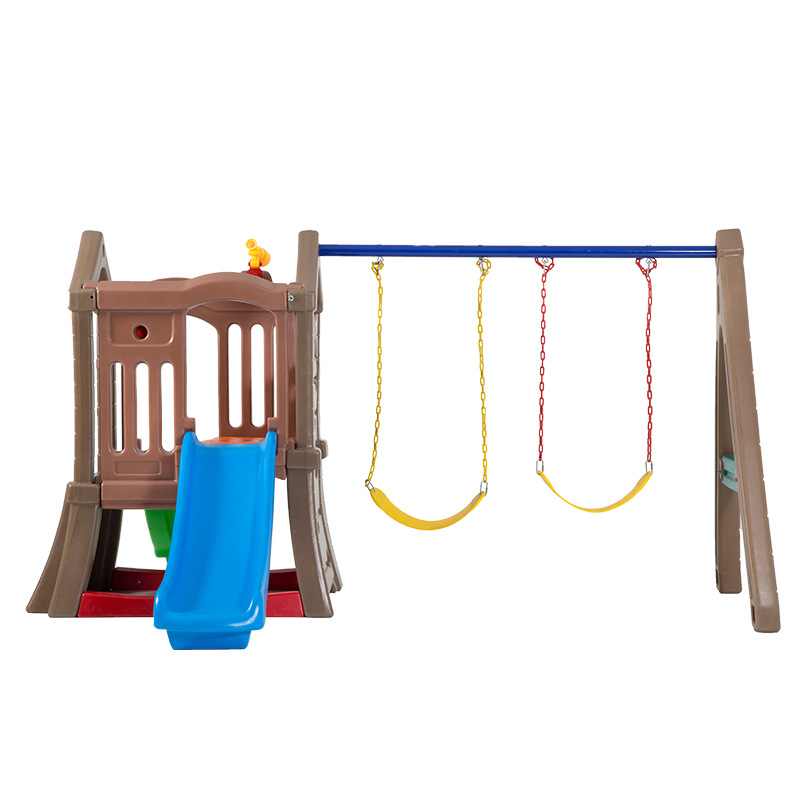 Aire de jeux à Double glissièr - Kids Outdoor Swing And Slide avis et prix