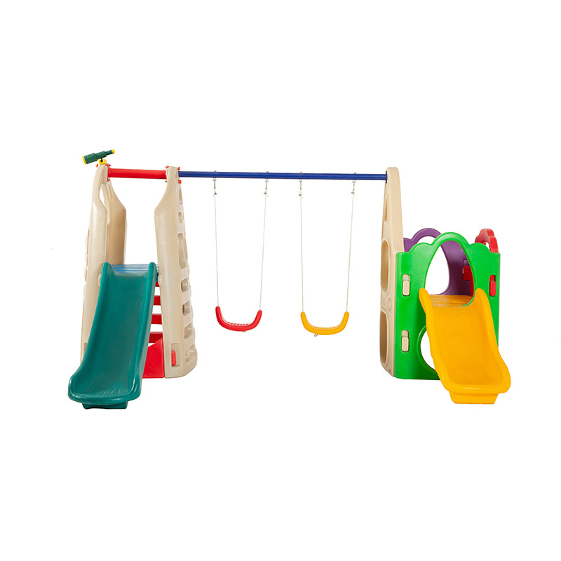 Aire de jeux à Double glissièr - Kids Outdoor Swing And Slide avis et prix