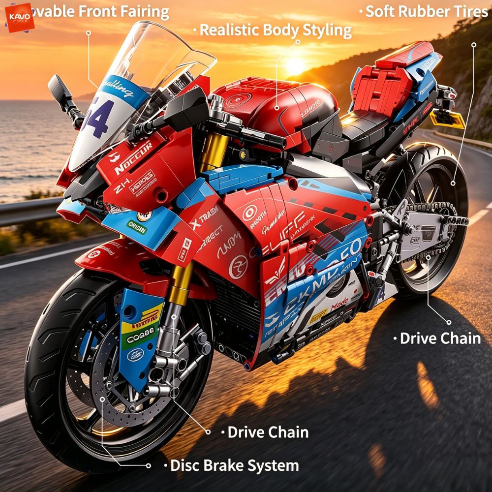 KAVOWORLD Kit de construction  - Lego Set Technic avis et prix