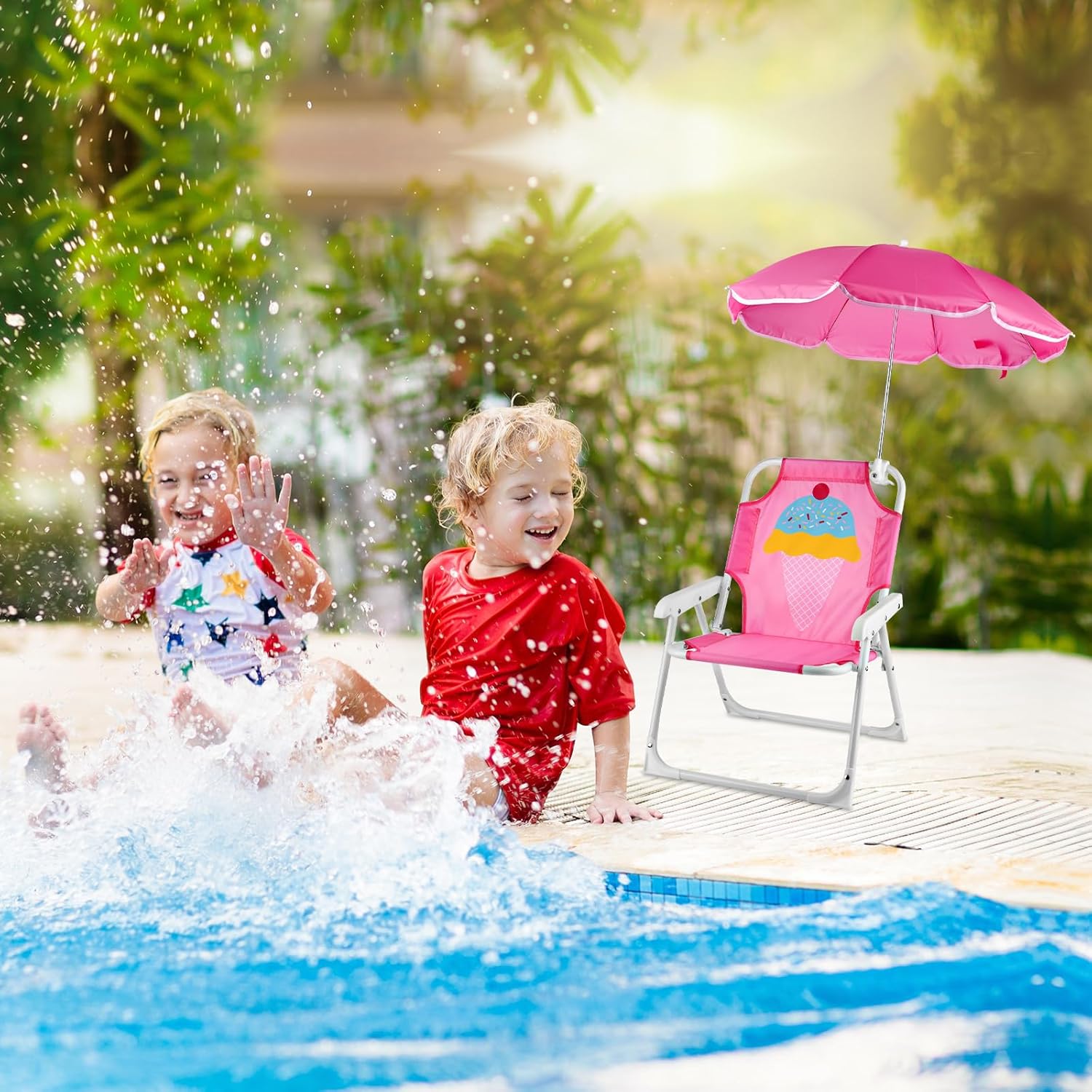 1 ensemble de chaise de plage  - Kids Outdoor Lounge Furniture avis et prix