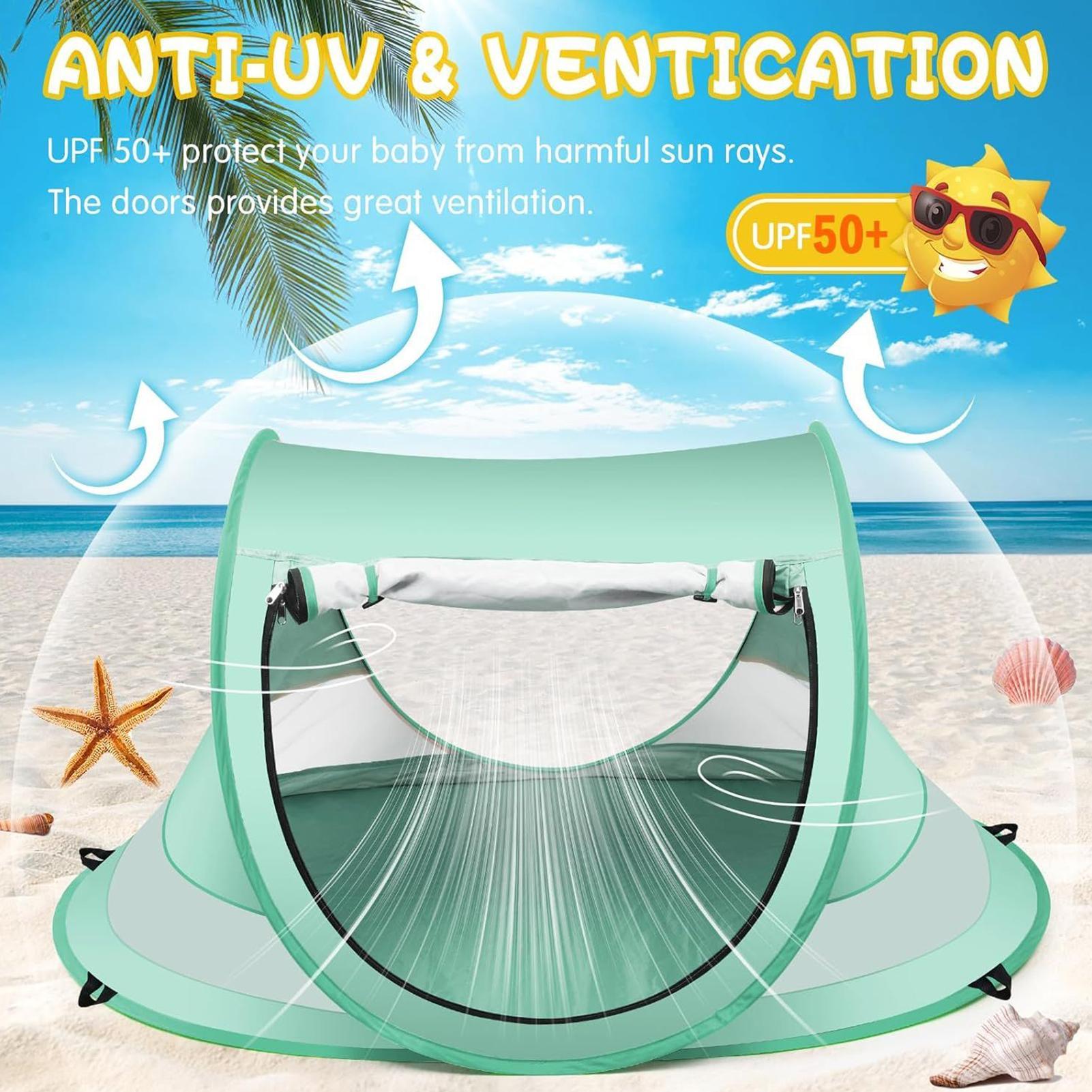 Tente de plage portable pour b - Outdoor Tent Playhouse avis et prix
