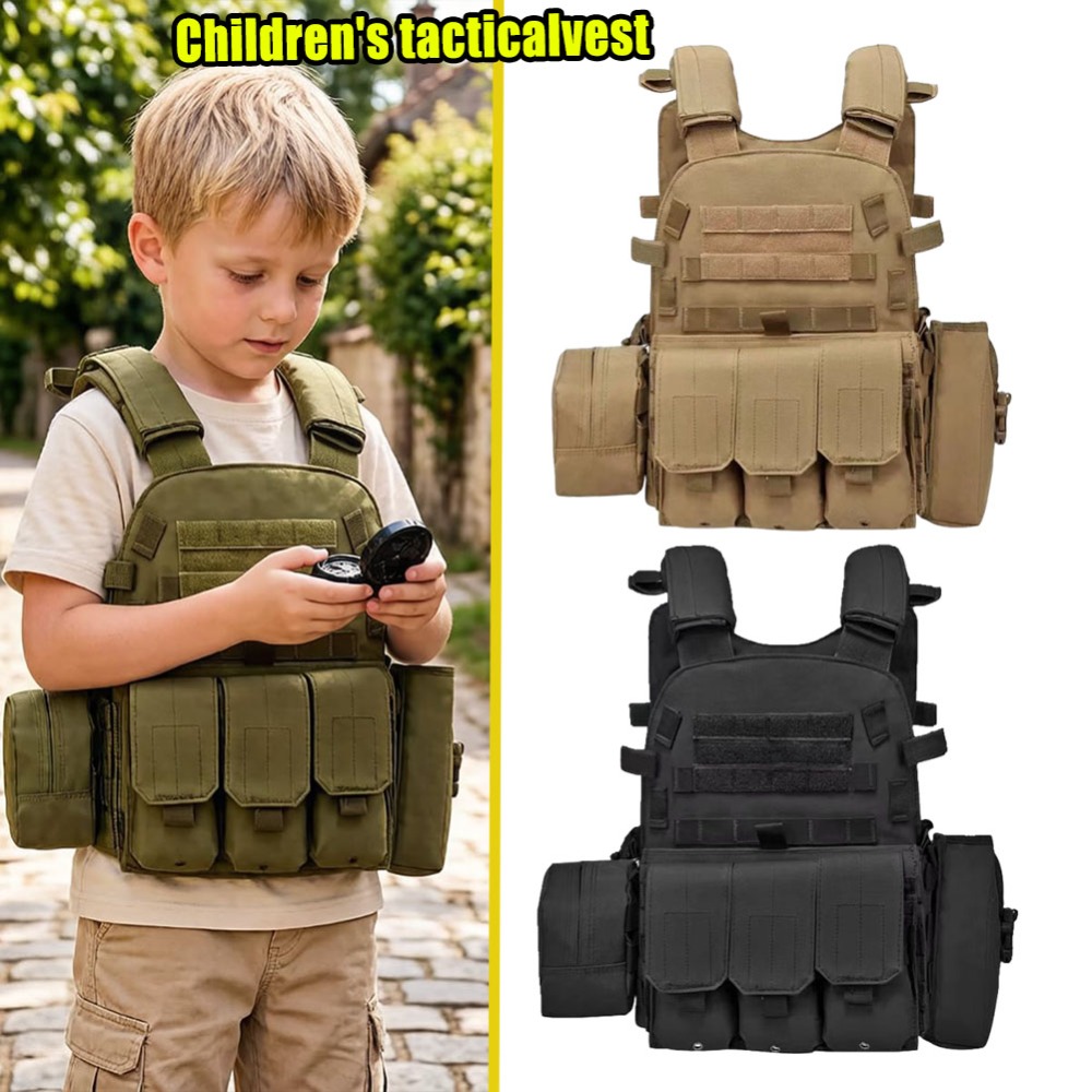 Gilet tactique réglable pour e - Kids Outdoor Vest avis et prix