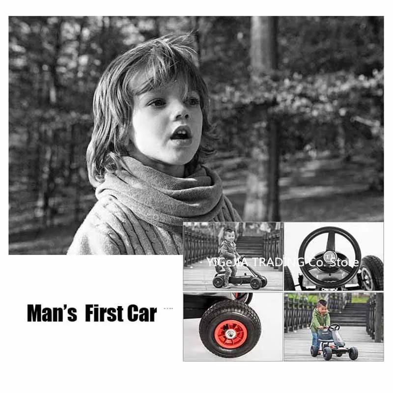 Kart à pédales pour enfants av - Go Kart Pedal Kids avis et prix