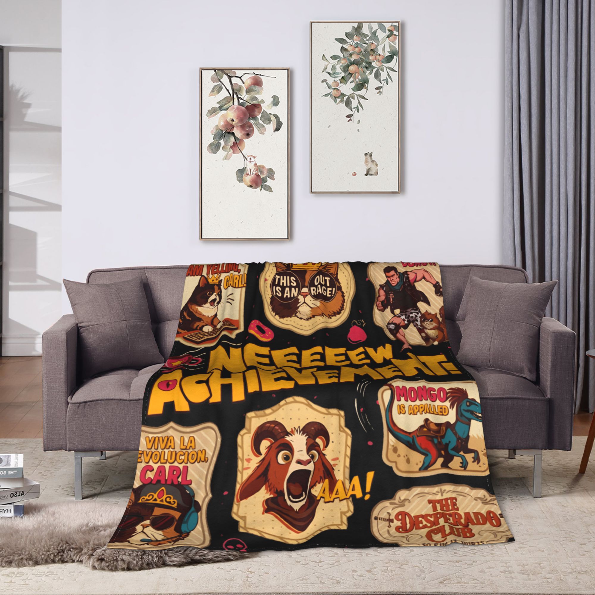 Couverture en peluche Donut Ca - Kids Outdoor Ideas avis et prix