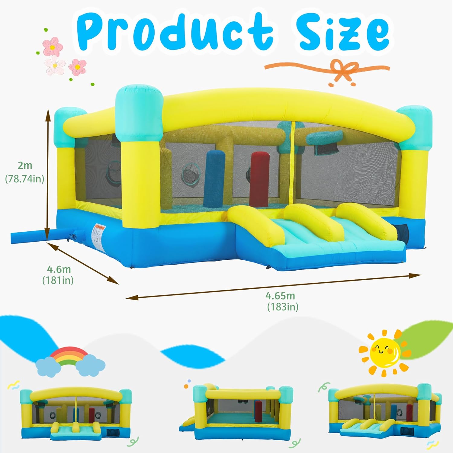 Grande structure gonflable, ch - Kids Outdoor Slide avis et prix
