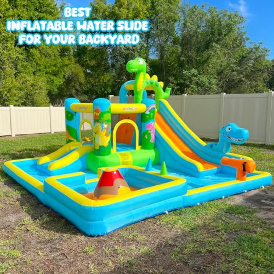 Toboggan aquatique gonflable d - Kids Outdoor Water Slide avis et prix