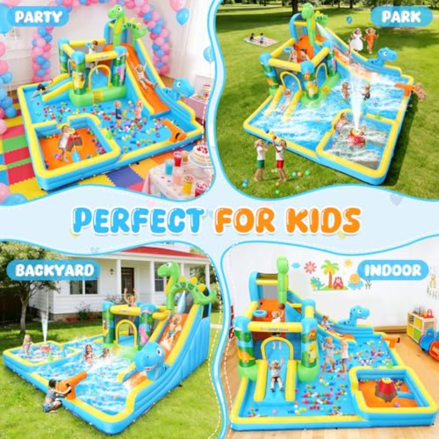 Toboggan aquatique gonflable d - Kids Outdoor Water Slide avis et prix