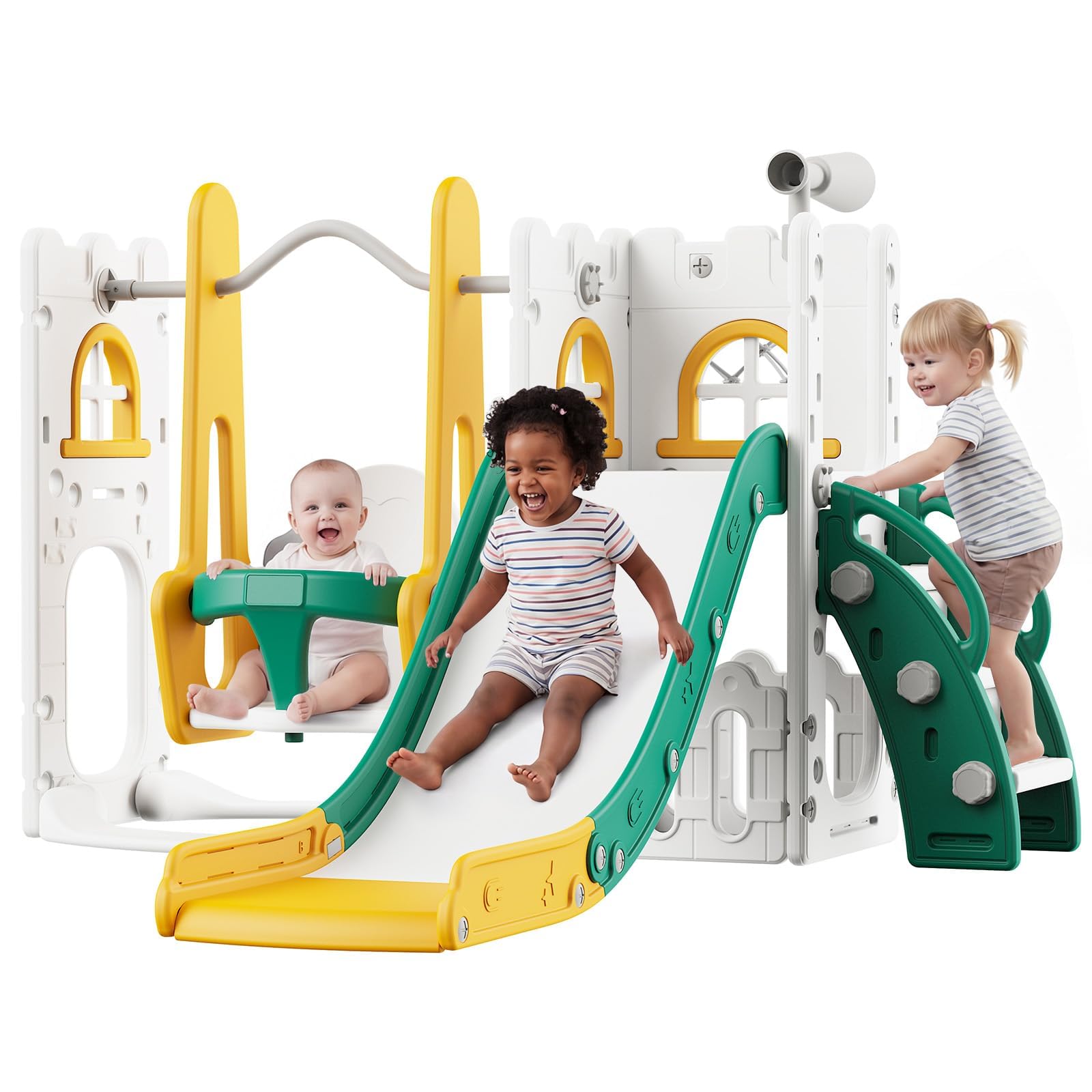 Ensemble de jeux 7 en 1 pour t - Kids Outdoor Slide avis et prix