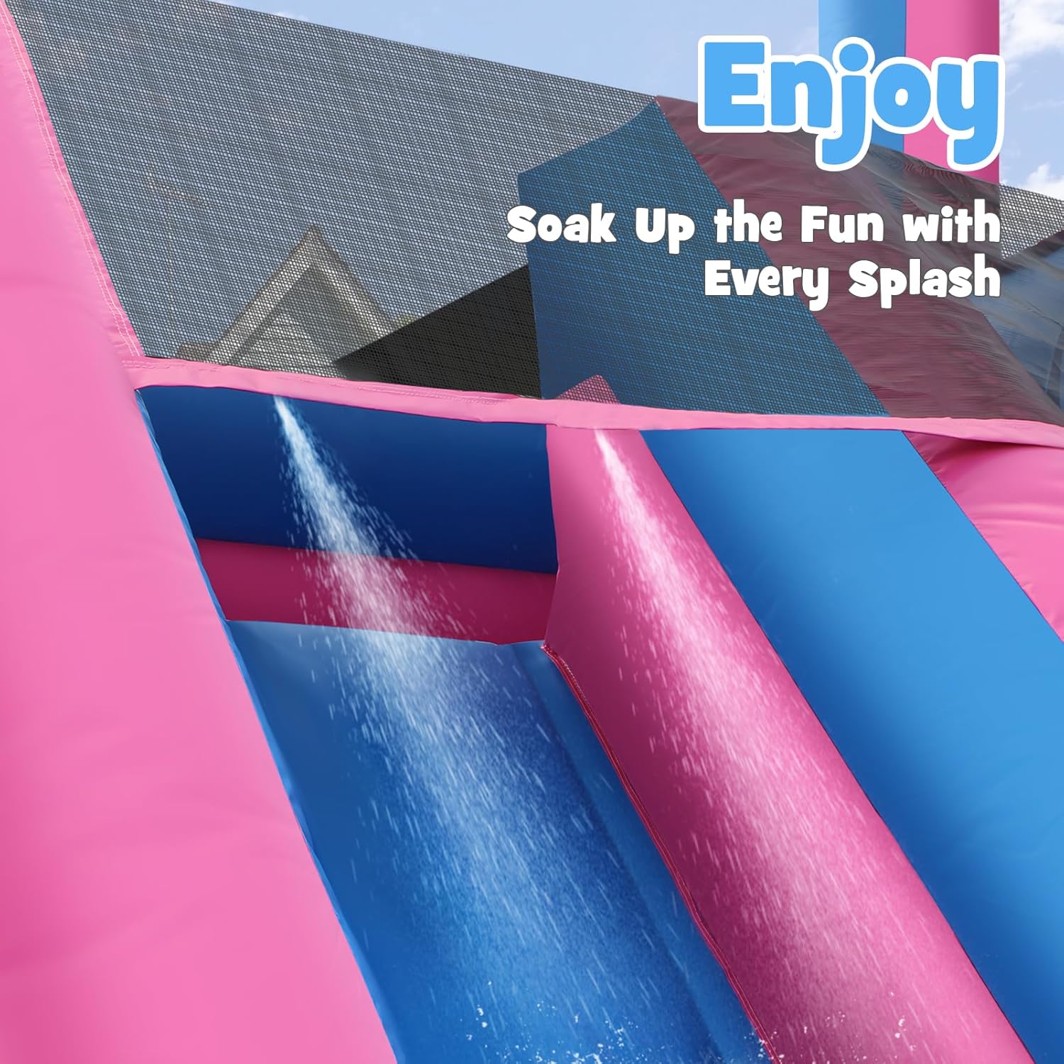 Toboggan aquatique gonflable r - Kids Outdoor Water Slide avis et prix