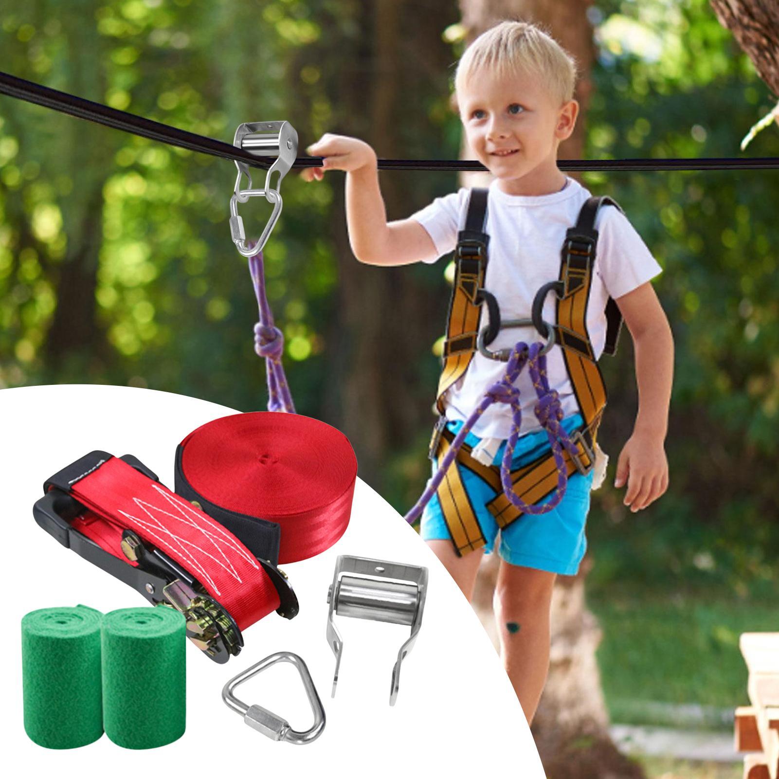 Tiroir de glisse zippé pour en - Kids Outdoor Zipline avis et prix