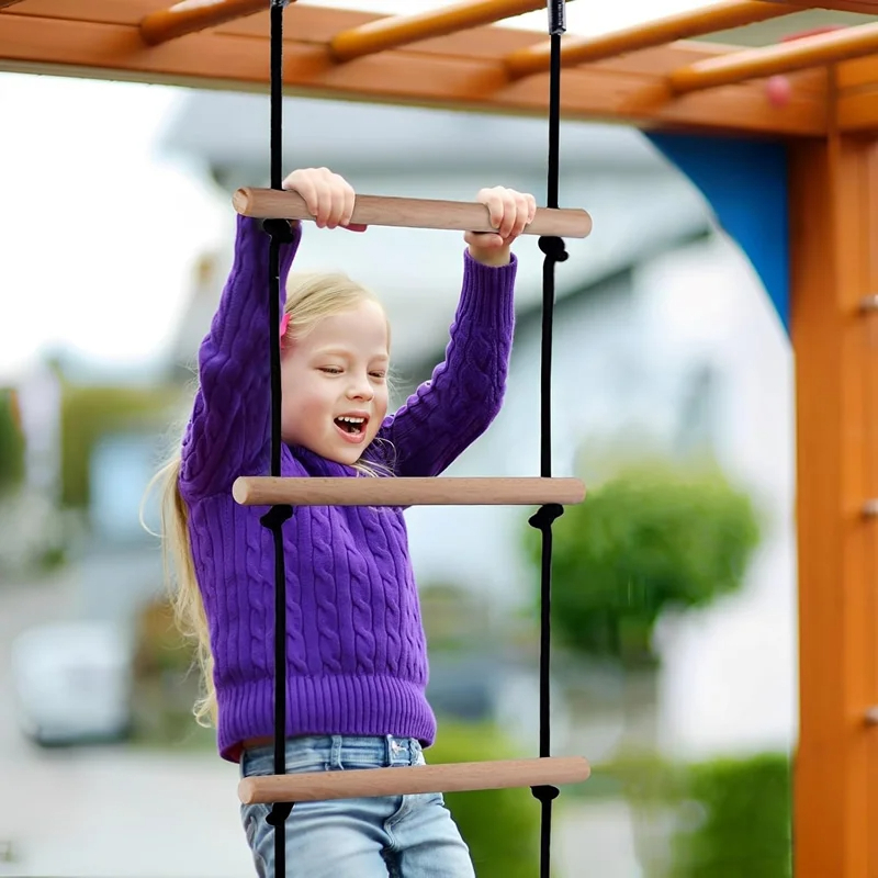 Échelle de corde d'escalade po - Kids Outdoor Swing And Slide avis et prix
