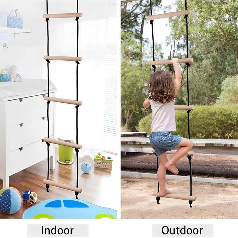 Échelle de corde d'escalade po - Kids Outdoor Swing And Slide avis et prix