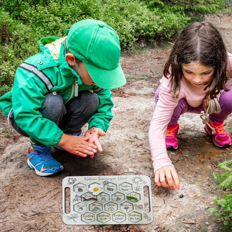 Planche de Collection de Fleur - Kids Outdoor Scavenger Hunt avis et prix