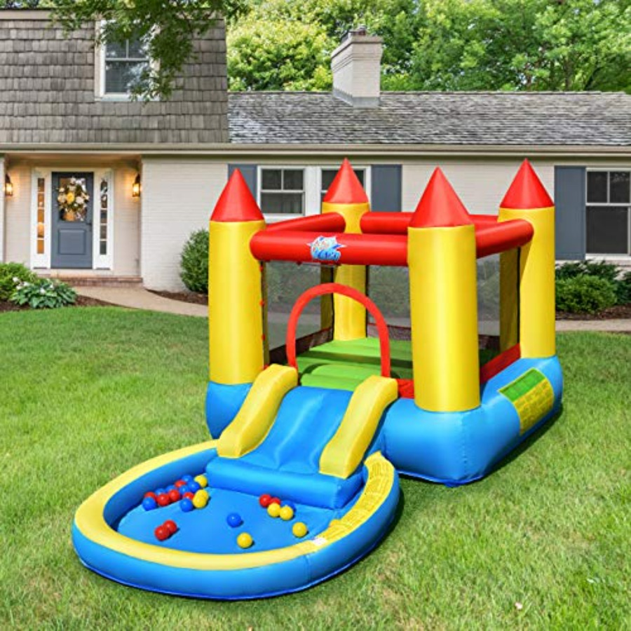 Structure gonflable de jardin  - Kids Outdoor Water Slide avis et prix