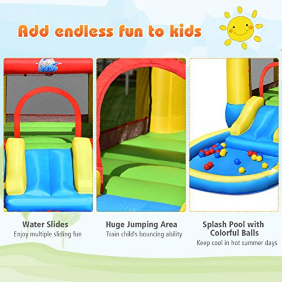 Structure gonflable de jardin  - Kids Outdoor Water Slide avis et prix
