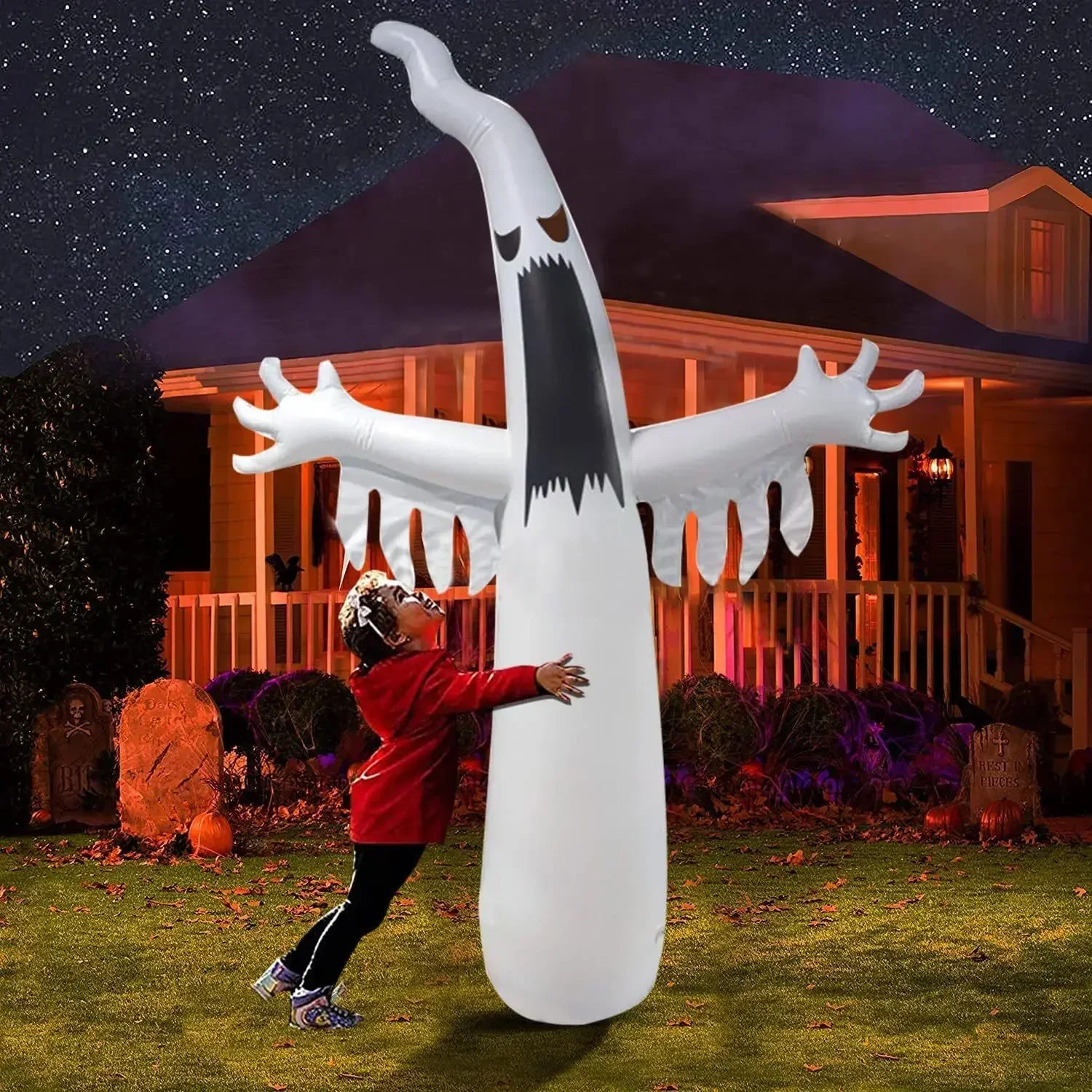 Fantôme effrayant gonflable d' - Kids Outdoor Decor avis et prix
