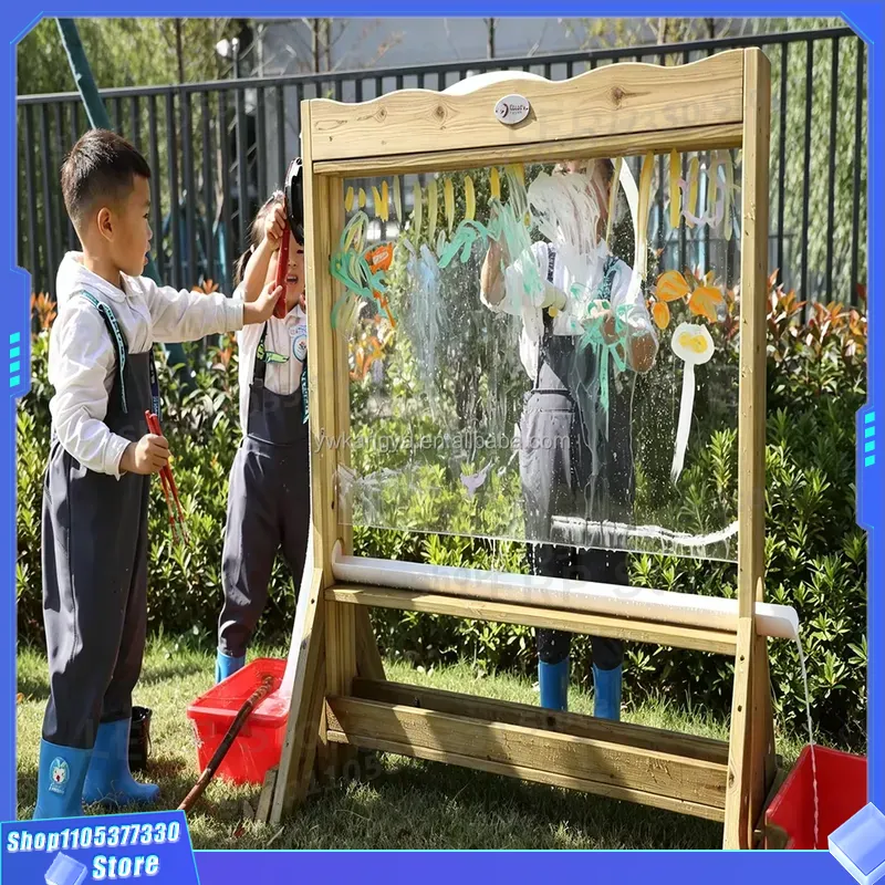 Chevalet d'art en bois KANGYA  - Kids Outdoor Easel avis et prix