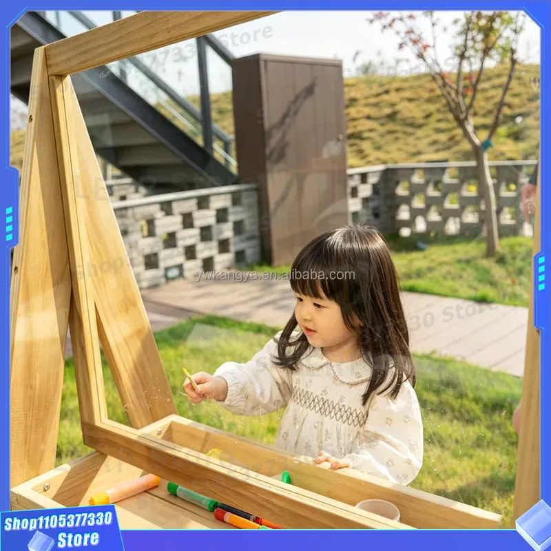 Chevalet d'art en bois KANGYA  - Kids Outdoor Easel avis et prix