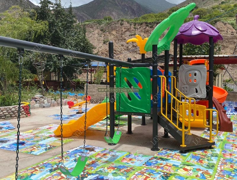 Toboggan multifonctionnel pour - Kids Outdoor Swing And Slide avis et prix